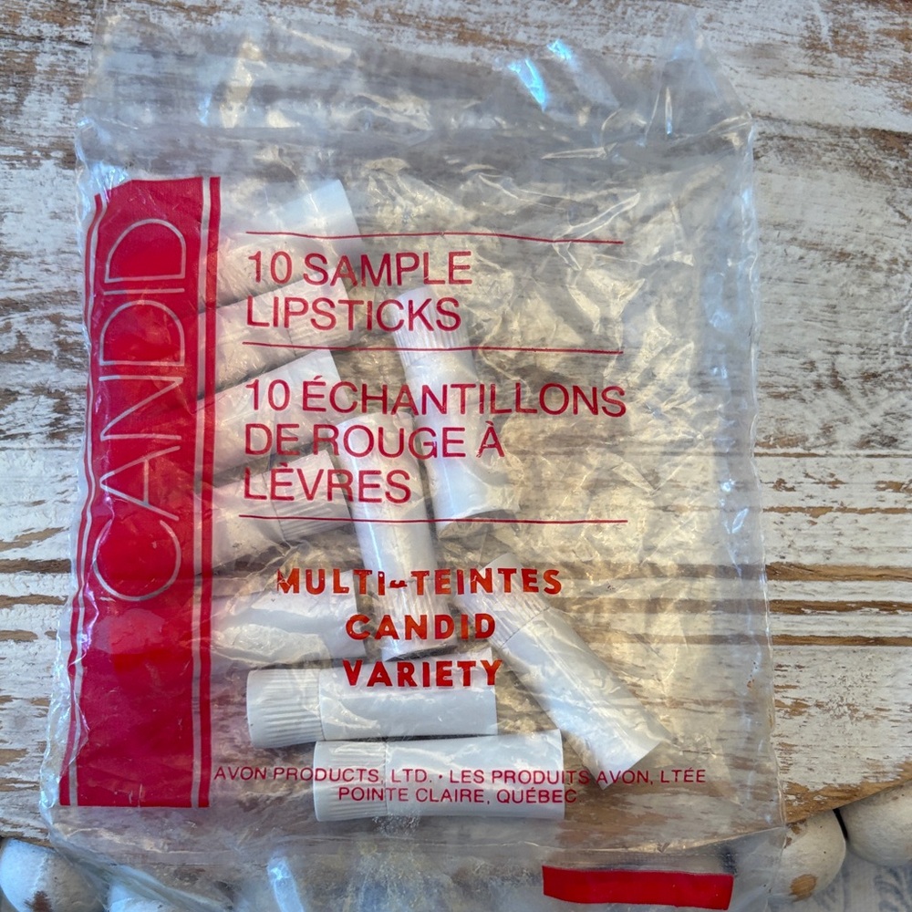 Vintage Avon Candid Variety Lipstick Samples 10